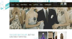 Desktop Screenshot of mintmuseum.org